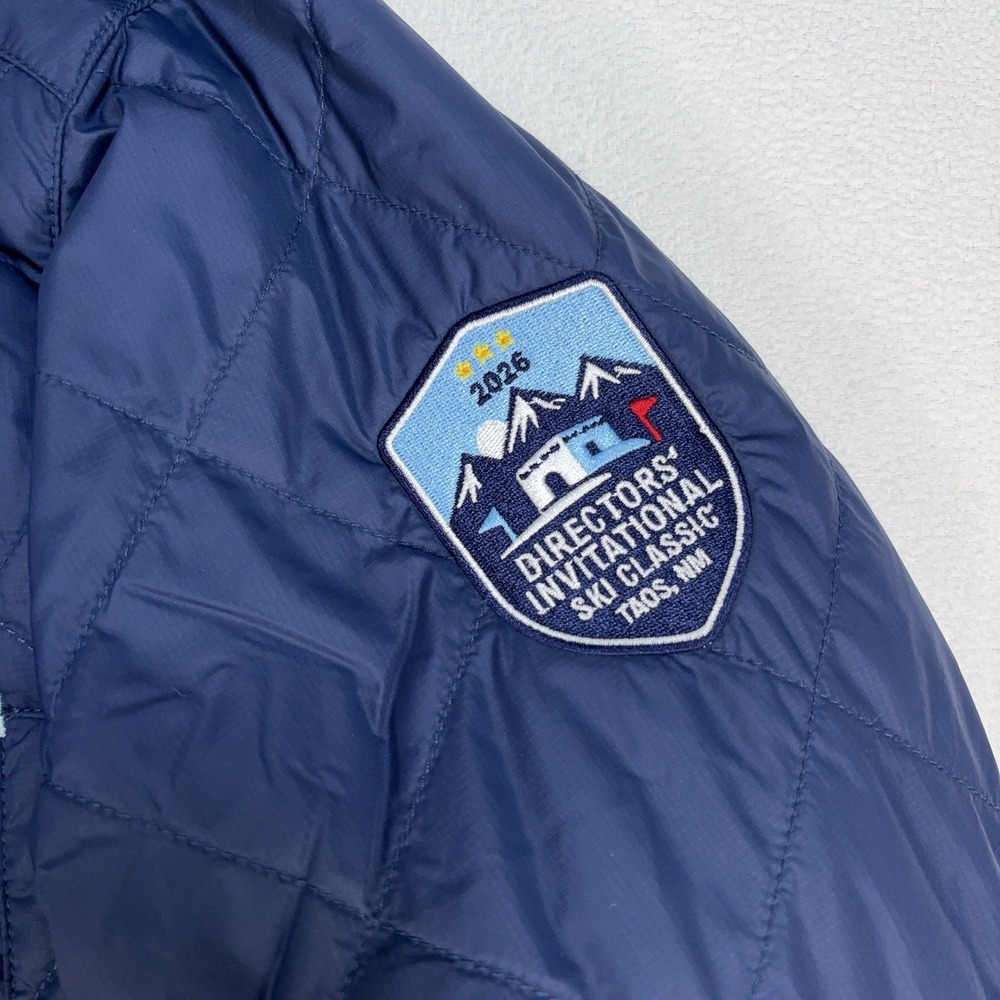 Stio Skycrest Insulated Snap Shirt Quilted Jacket Men's L Navy Thermore Ecodown - Picture 9 of 16